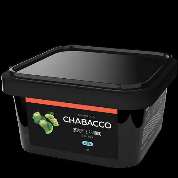 Смесь Chabacco Green Apple    Medium 200 гр в Сочи