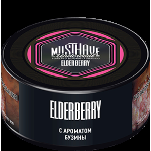 Табак Must Have Elderberry  25 грамм в Сочи