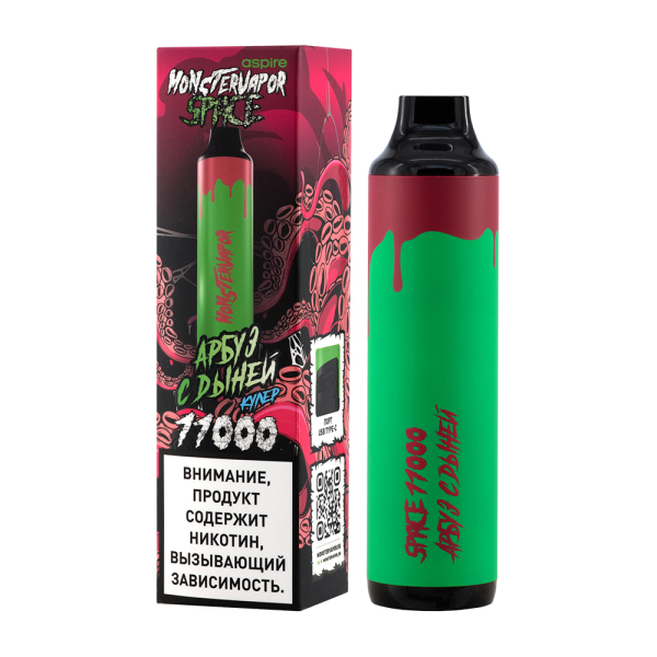 Электронка Monstervapor Space Арбуз И Дыня (11000 Затяжек) в Сочи