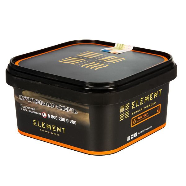 Табак Element Земля Fruit Pulp  200 грамм в Сочи