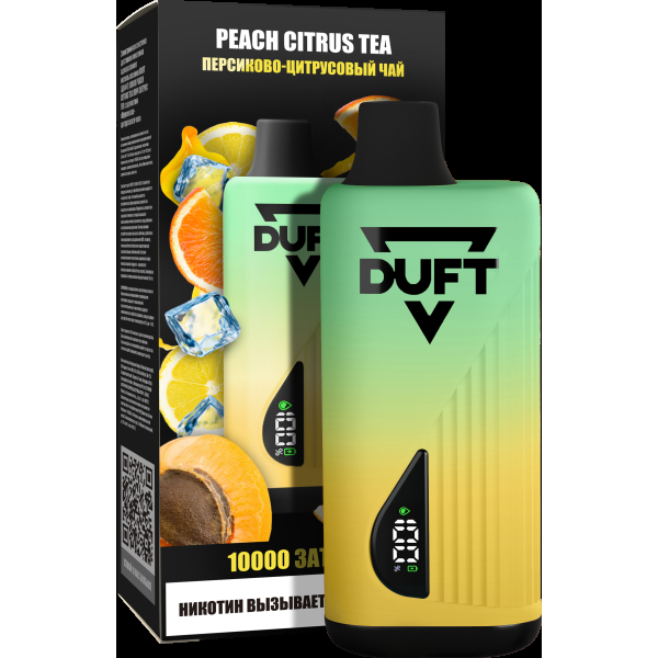 Электронка Duft Peach Citrus Tea (10000 Затяжек) в Сочи