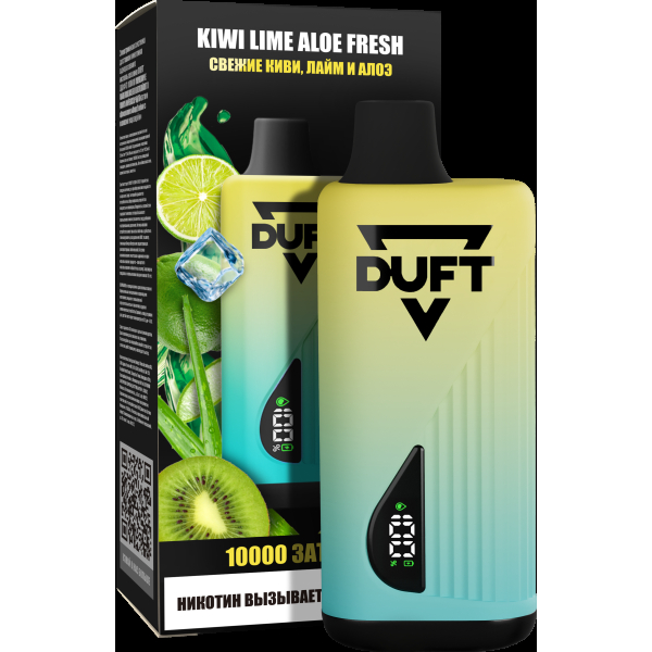 Электронка Duft Kiwi Lime Aloe Fresh (10000 Затяжек) в Сочи