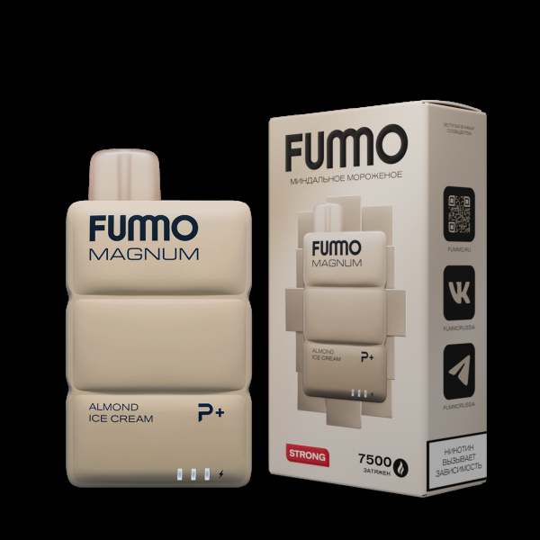 Электронка Fummo Magnum Миндальное Мороженое (7500 Затяжек) в Сочи