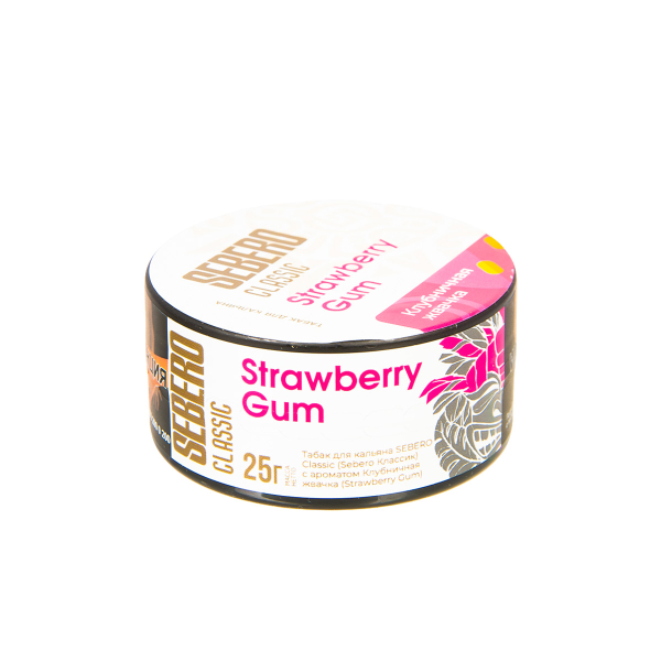Табак Sebero Strawberry Gum  25 грамм в Сочи