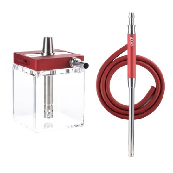 Кальян Hoob Subatom Wine Red Stainless Steel в Сочи