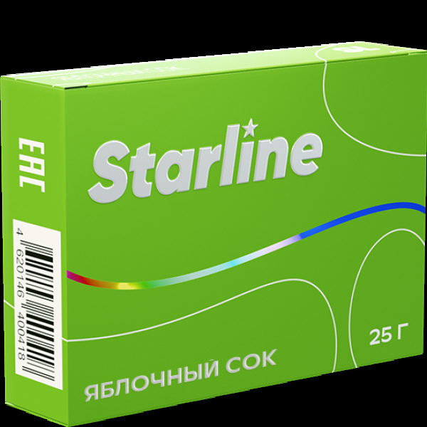 Табак Starline Яблочный Сок  25 грамм в Сочи