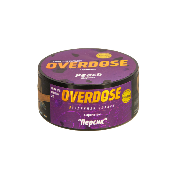 Табак Overdose Peach  25 грамм в Сочи