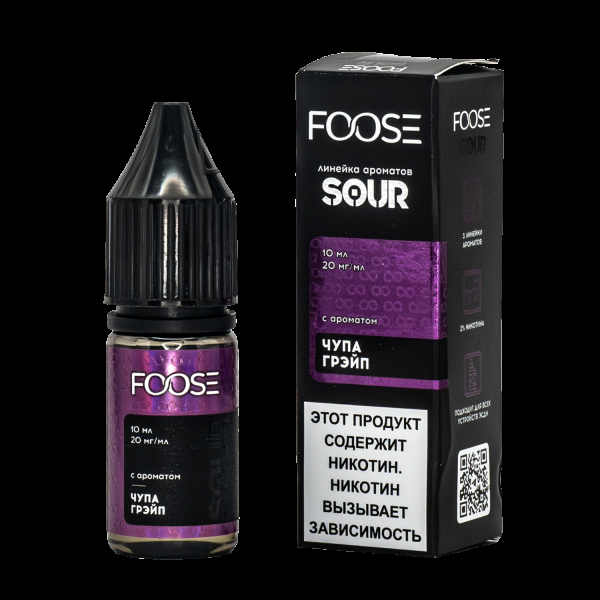 Жидкость Foose Sour Чупа Грейп 10 Мл в Сочи