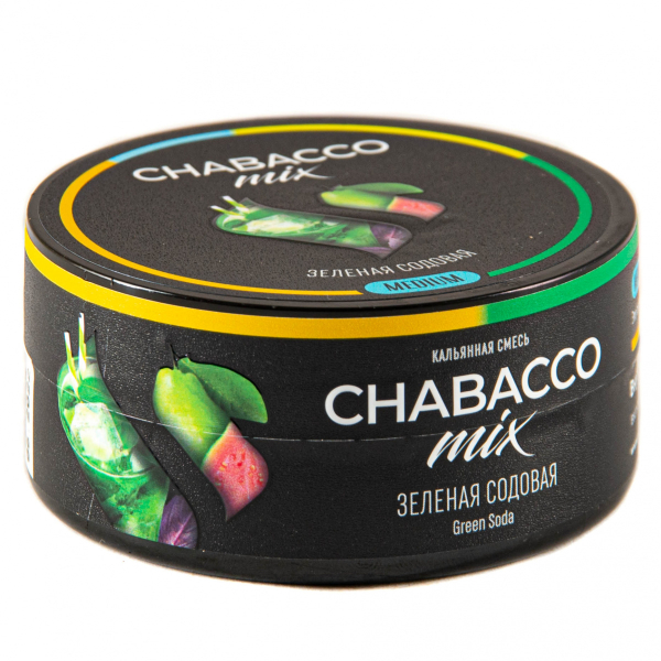 Смесь Chabacco Mix Medium Green Soda  25 гр в Сочи