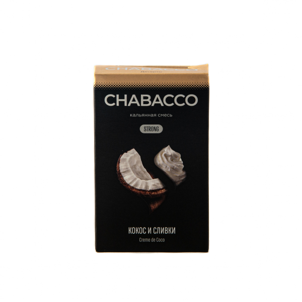 Смесь Chabacco Mix Strong Crème De Coco  50 гр в Сочи