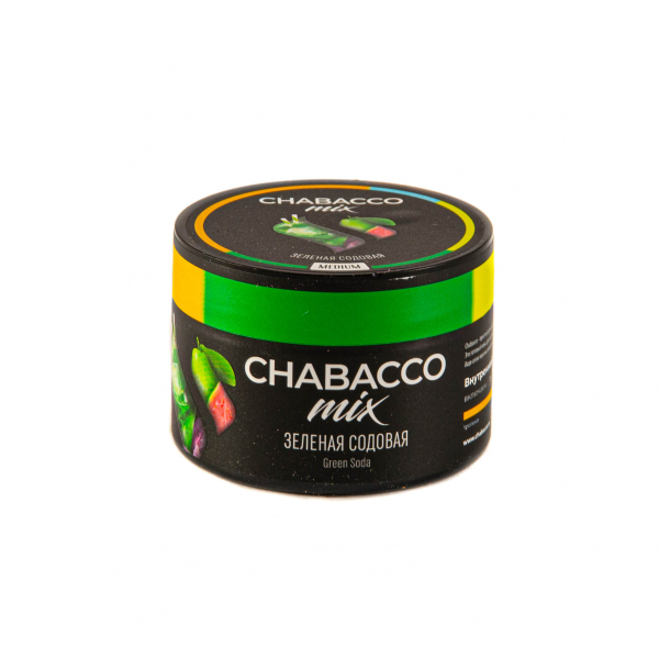 Смесь Chabacco Mix Medium Green Soda  50 гр в Сочи