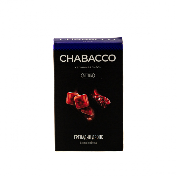 Смесь Chabacco Mix Medium Grenadine Drops  50 гр в Сочи