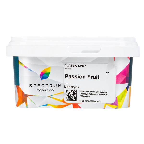 Табак Spectrum Passion Fruit  200 грамм в Сочи
