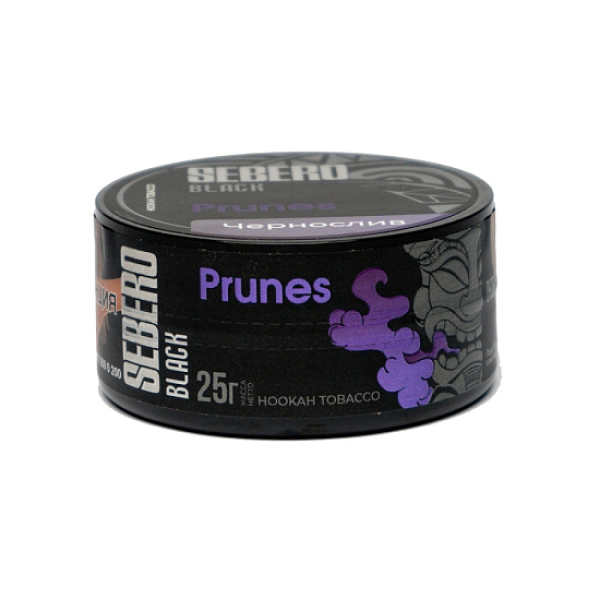 Табак Sebero Black Prunes  25 грамм в Сочи