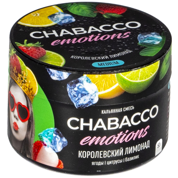 Смесь Chabacco Mix Medium Royal Lemonade  50 гр в Сочи