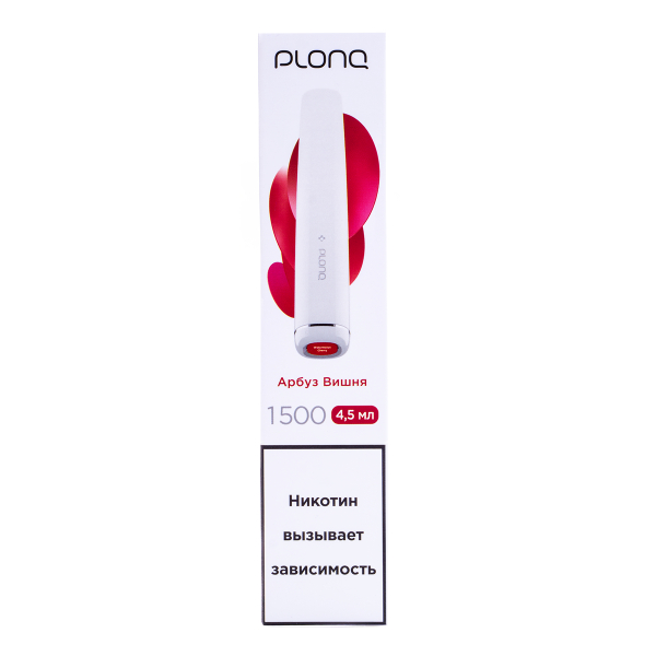 Электронка Plonq Plus Арбуз Вишня (1500 Затяжек) 20 Мг в Сочи