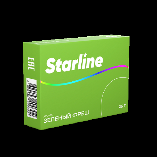 Табак Starline Зеленый Фреш  25 грамм в Сочи