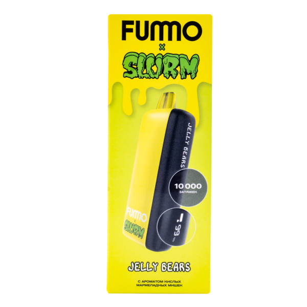 Электронка Fummo Indic Slurm Кислые Мармеладные Мишки (10 000 Затяжек) в Сочи