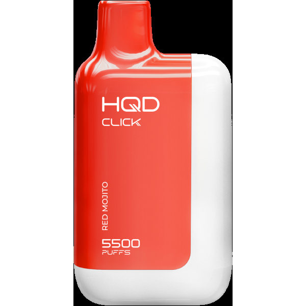 POD-система Hqd Click Устройство + Картридж Красный Мохито (5500 Затяжек) в Сочи