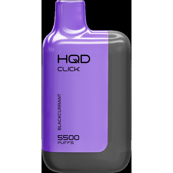 POD-система Hqd Click Устройство + Картридж Чёрная Смородина (5500 Затяжек) в Сочи