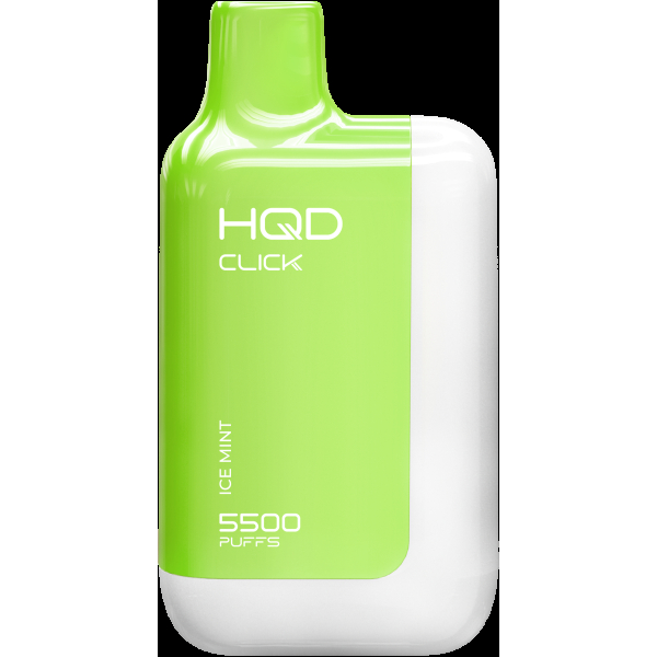 POD-система Hqd Click Устройство + Картридж Сладкая Мята (5500 Затяжек) в Сочи