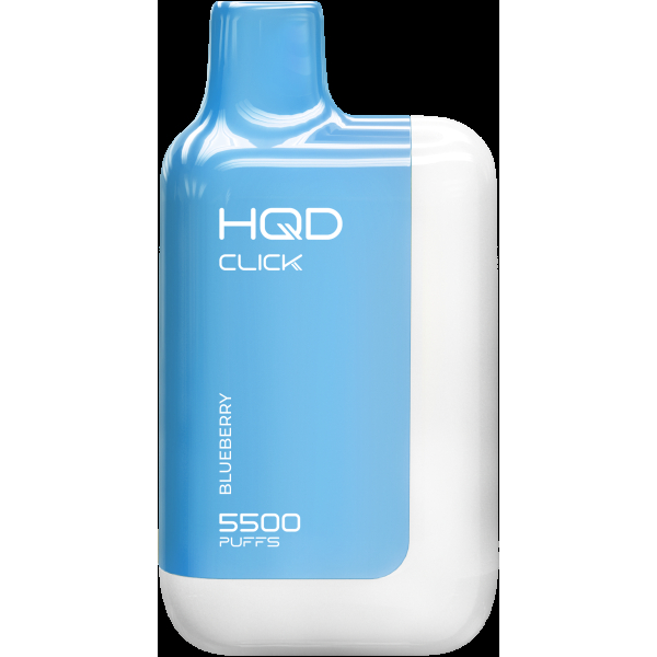 POD-система Hqd Click Устройство + Картридж Черника (5500 Затяжек) в Сочи