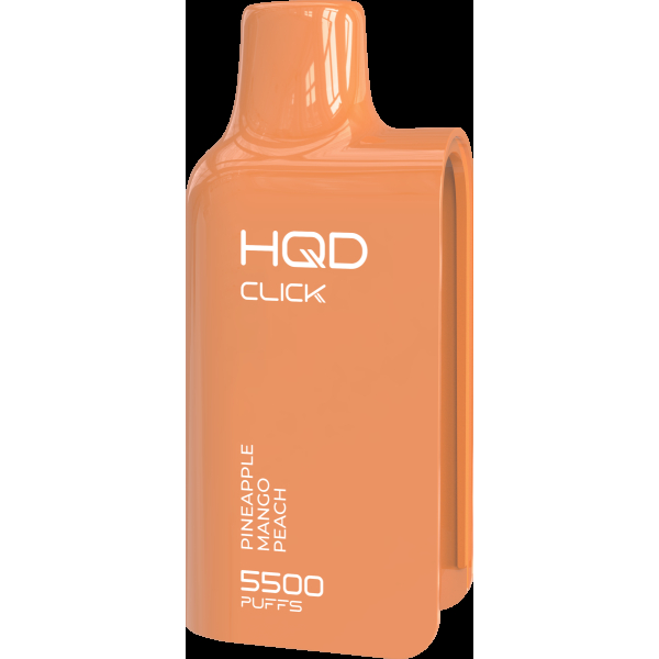 Картридж Hqd Click Ананас Манго Персик (5500 Затяжек) в Сочи