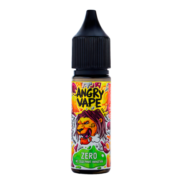 Жидкость Angry Vape Zero Лев Шарм 30 Мл в Сочи