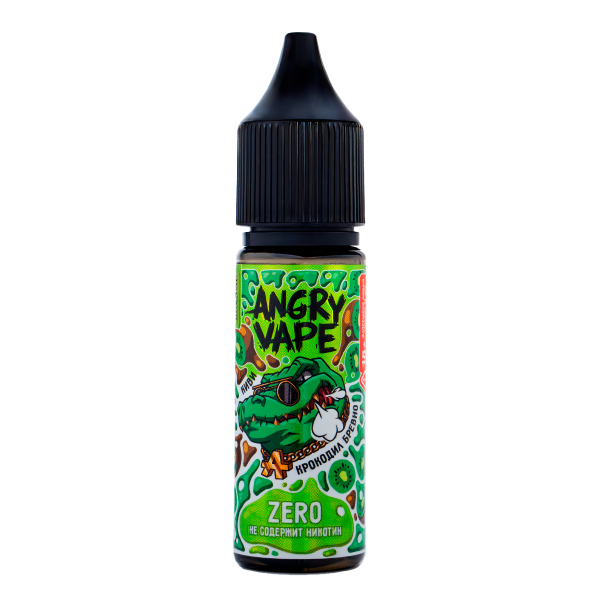 Жидкость Angry Vape Zero Крокодил Бревно 30 Мл в Сочи