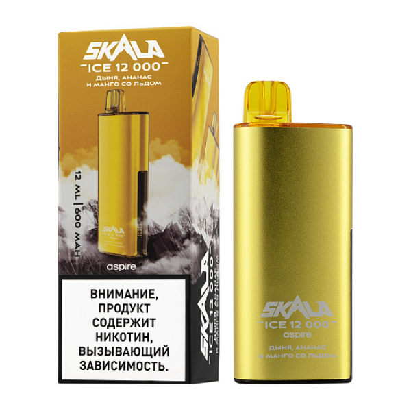 Электронка Skala Ice 12000 Дыня,Ананас И Манго Со Льдом в Сочи