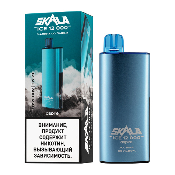 Электронка Skala Ice 12000 Малина Со Льдом в Сочи