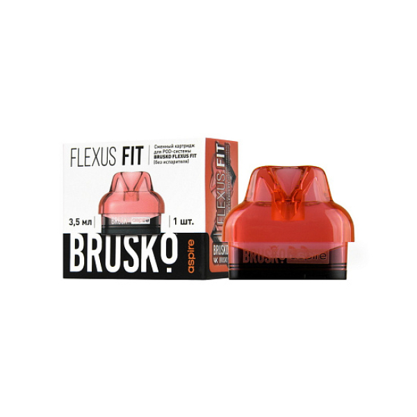 Сменный Картридж Brusko Flexus Fit (Красный) 3,5 Мл, Упак. 1Шт в Сочи
