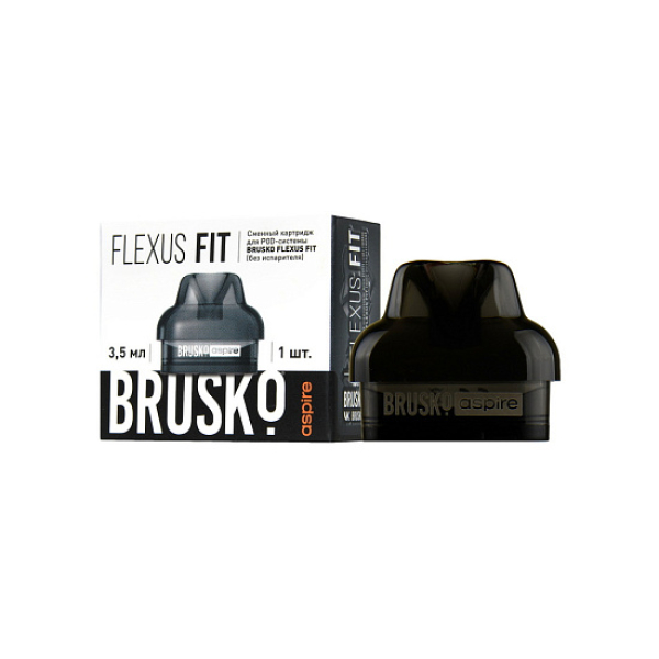 Сменный Картридж Brusko Flexus Fit (Черный) 3,5 Мл, Упак. 1 Шт в Сочи