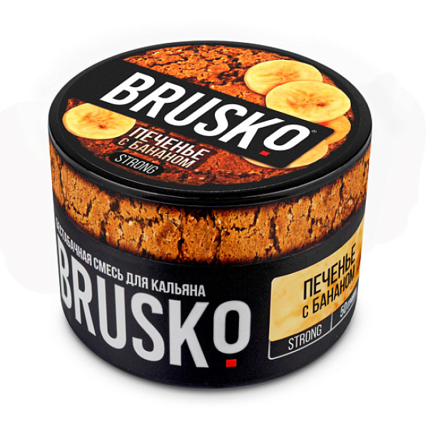 Смесь Brusko Печенье С Бананом (Strong)  50 гр в Сочи