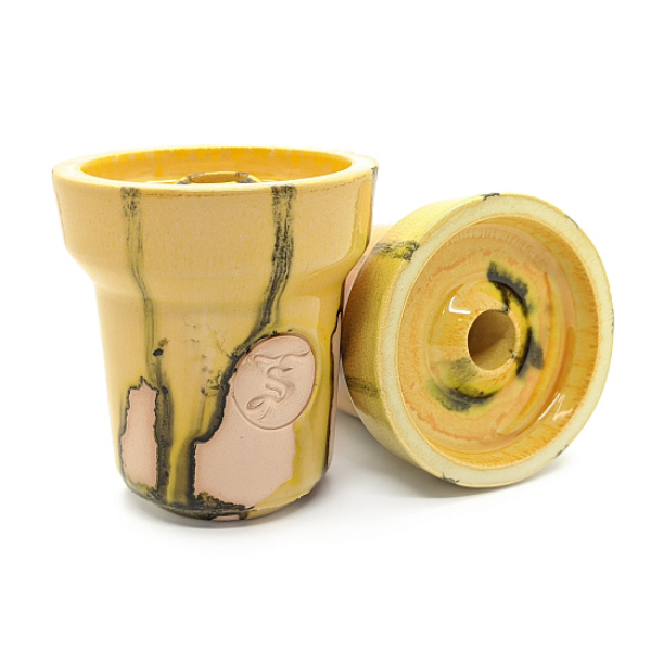 Чаша St Bowls Phunnel Glaze Желтая С Полосками в Сочи