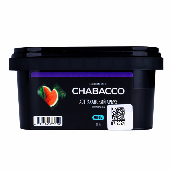 Смесь Chabacco Medium Watermelon Astrakhan  200 гр в Сочи