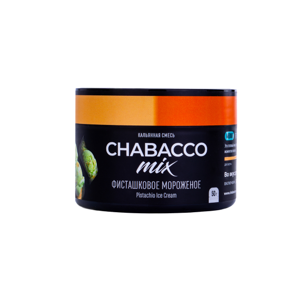 Смесь Chabacco Mix Medium Фисташковое Мороженое  50 гр в Сочи
