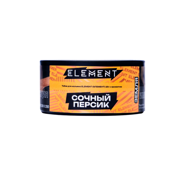 Табак Element Земля Rich Peach 25 грамм в Сочи