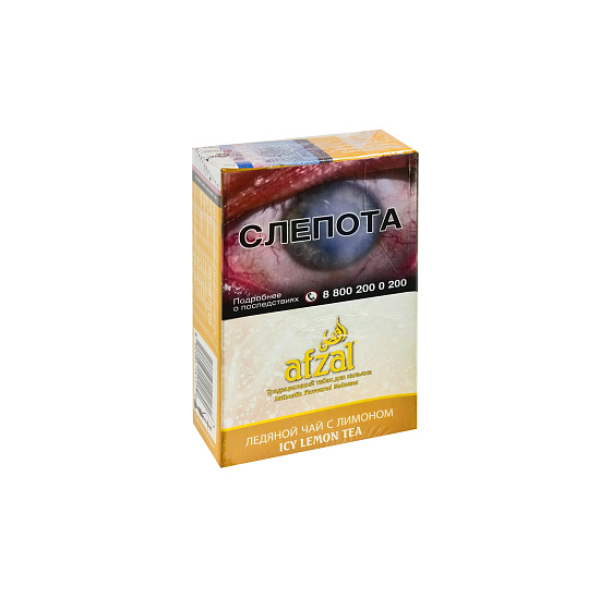 Табак Afzal Icy Lemon Tea 40 грамм  в Сочи