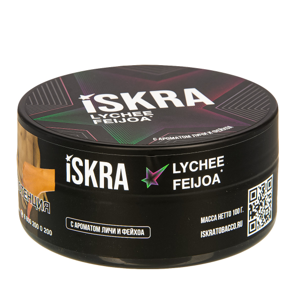 Табак Iskra Lychee Feijoa 100 грамм в Сочи