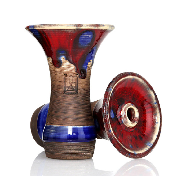 Чаша Werkbund Evo Deep Crazy Red Blue для кальяна в Сочи