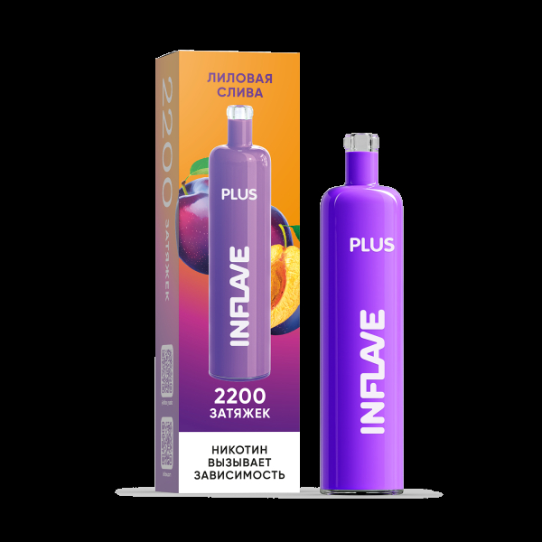 ЭСДН Inflave Plus Лиловая Слива 2200 затяжек в Сочи