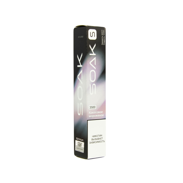 ЭСДН SOAK S Ice Cream Coconut 3500 тяг в Сочи