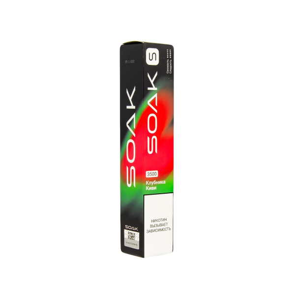 ЭСДН SOAK S Strawberry Kiwi 3500 тяг в Сочи