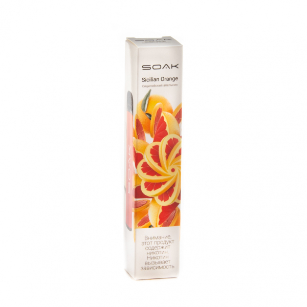 ЭСДН SOAK X Sicilian Orange 2200 тяг в Сочи