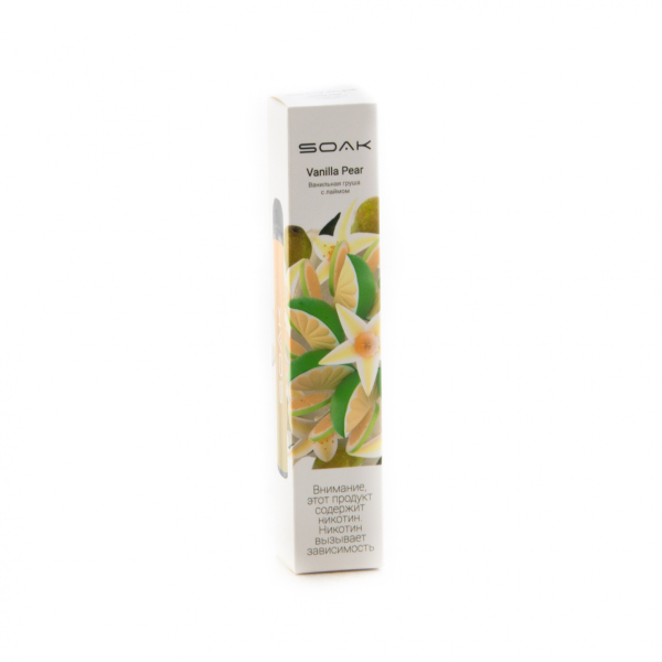 ЭСДН SOAK X Vanilla Pear 2200 тяг в Сочи