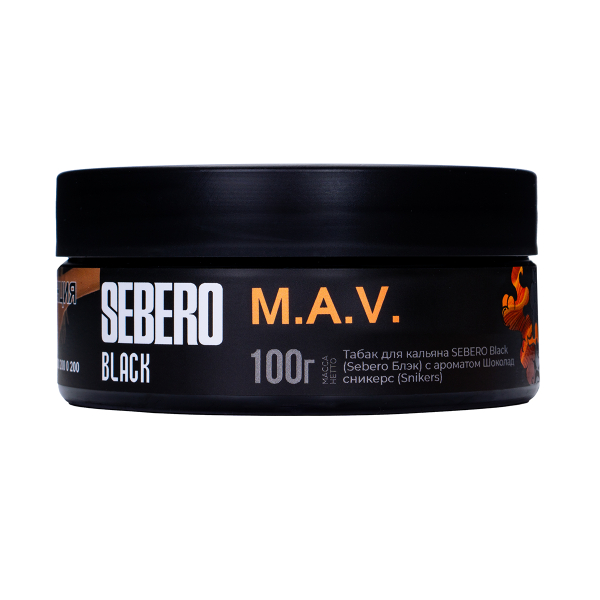 Табак Sebero Black M.a.v. 100 грамм в Сочи
