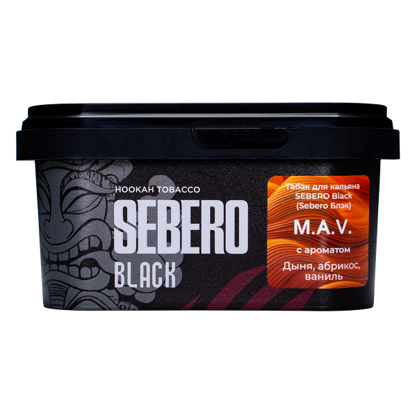 Табак Sebero Black M.a.v. 200 грамм в Сочи