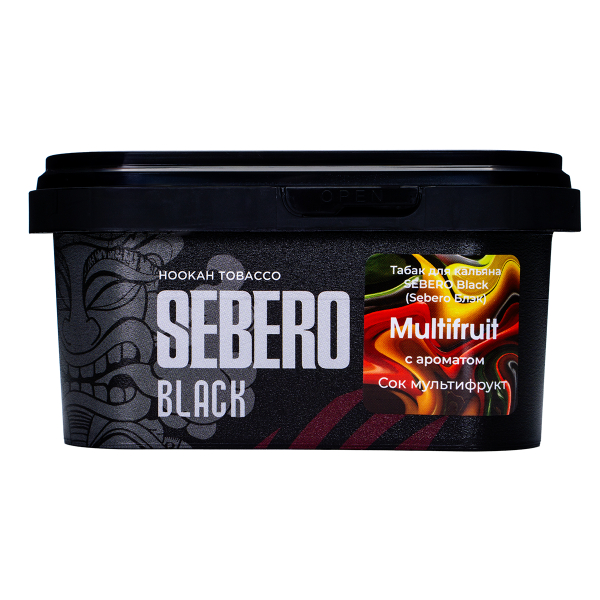 Табак Sebero Black Multifruit 200 грамм в Сочи