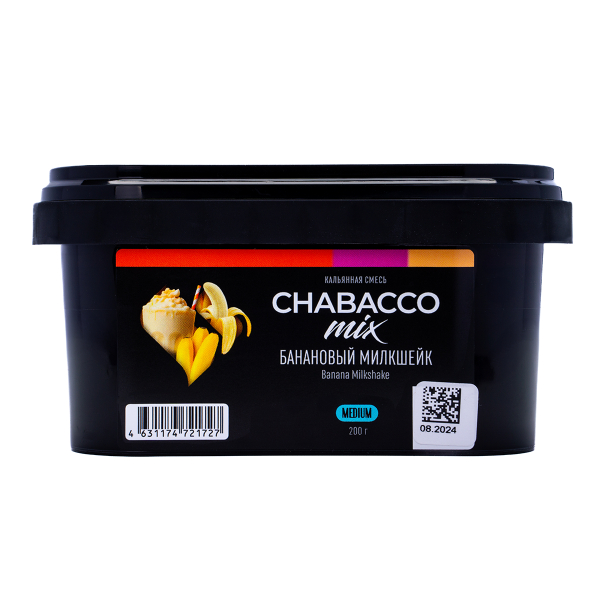Chabacco Mix Medium Banana Milkshake 200 грамм в Сочи
